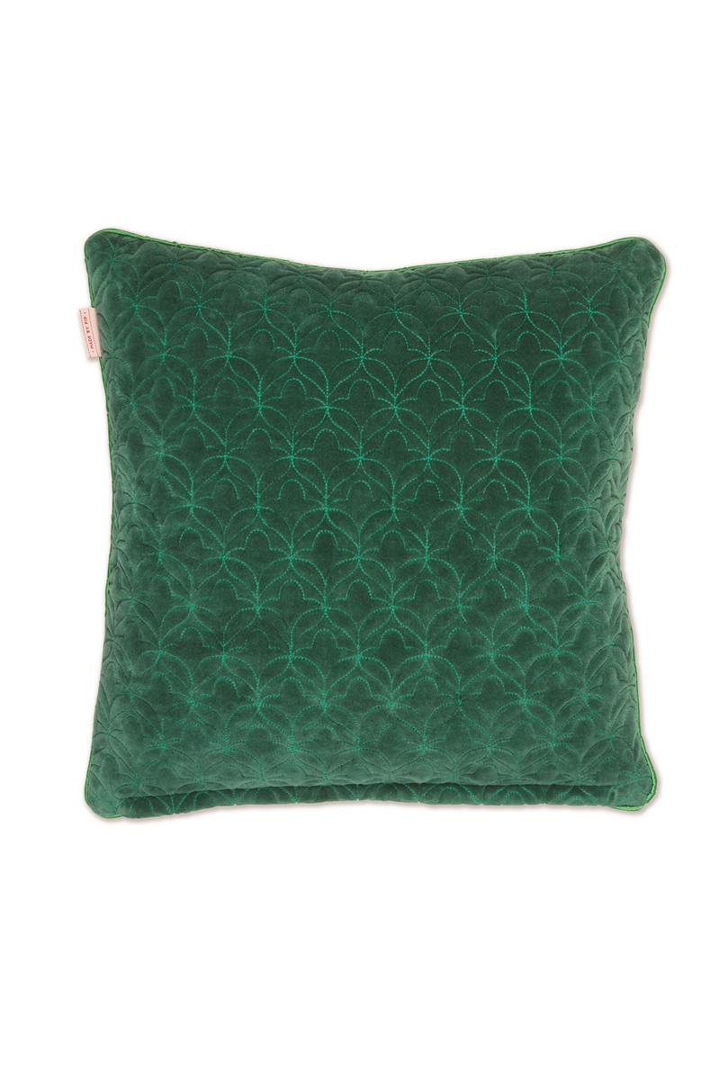 Pip Studio Quilty Dreams Decoratiekussen - Groen
