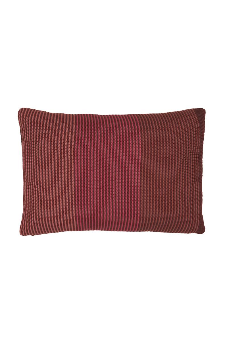Pip Studio Blockstripe Sierkussen - 40x60 cm - Roze