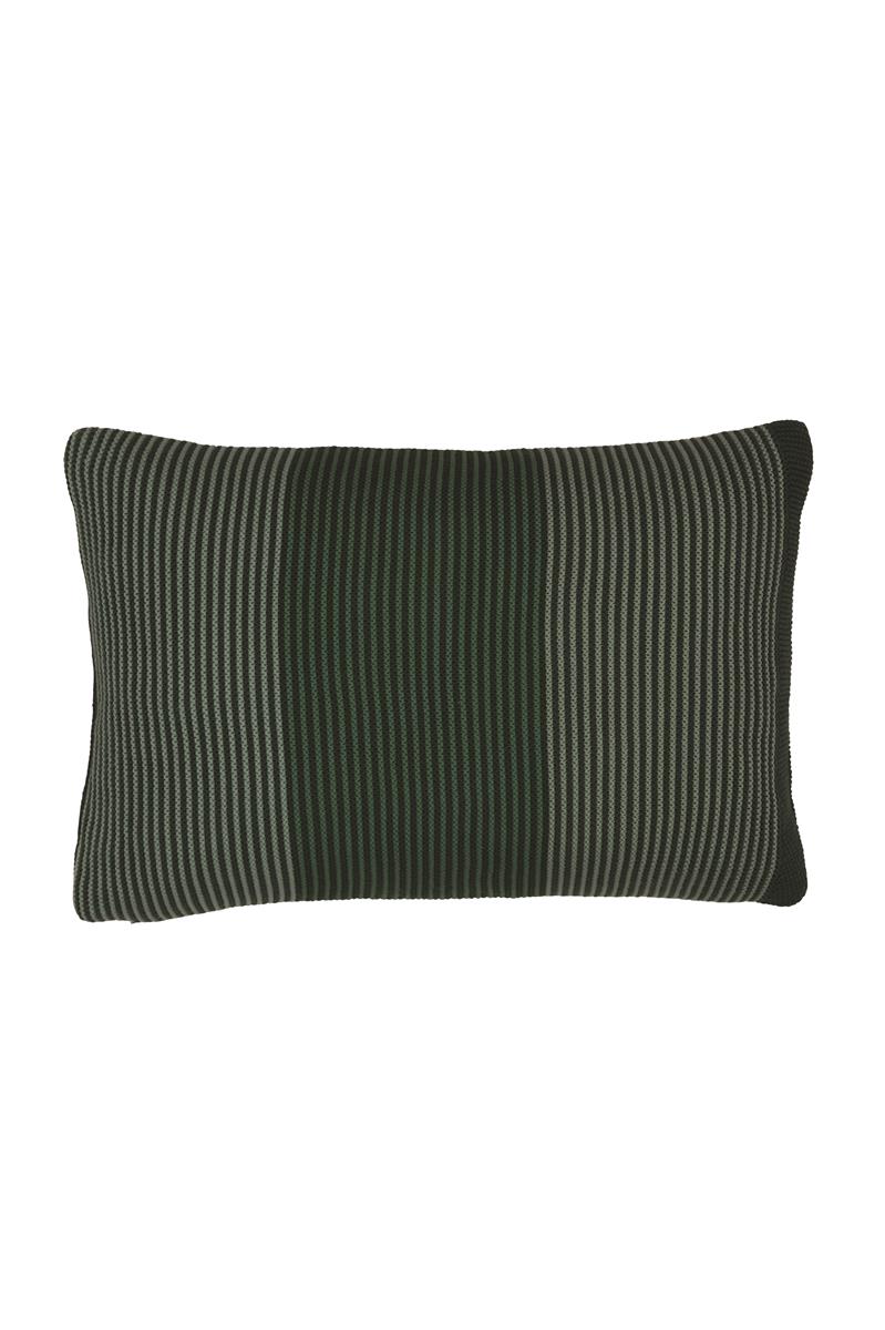 Pip Studio Blockstripe Sierkussen - 40x60 cm - Groen