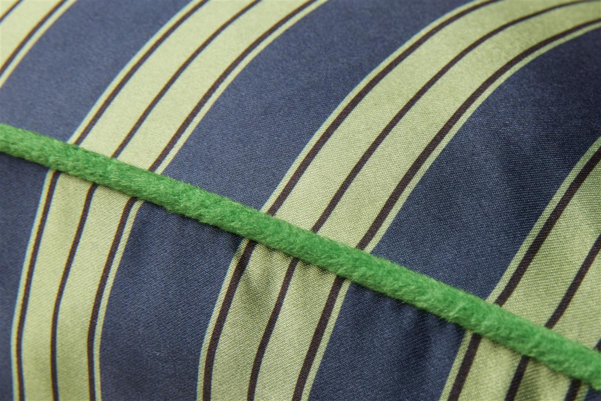 vtwonen Pyjamas Decoratiekussen - Blauw Groen