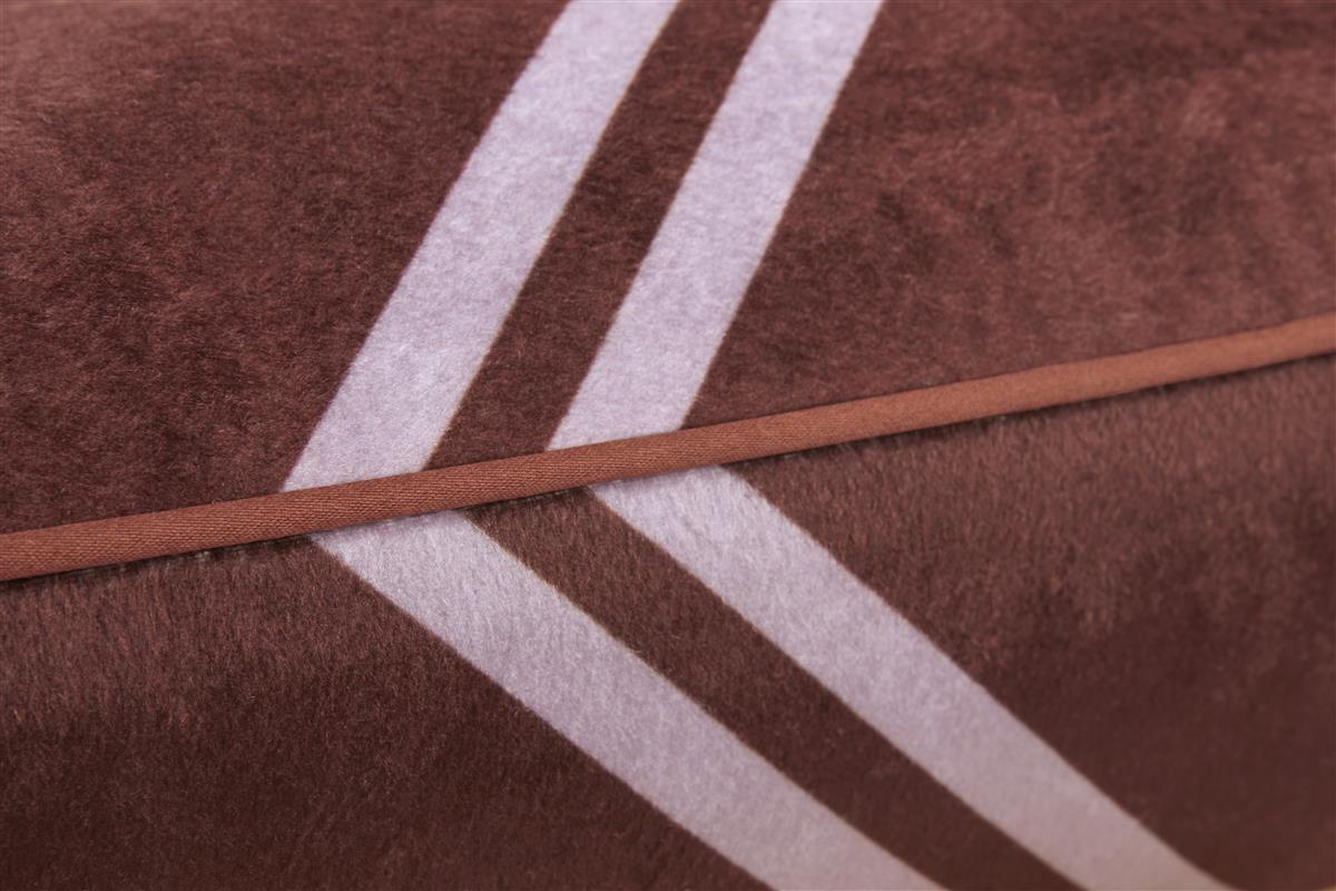 vtwonen Diagonal Decoratiekussen - Donker Rood
