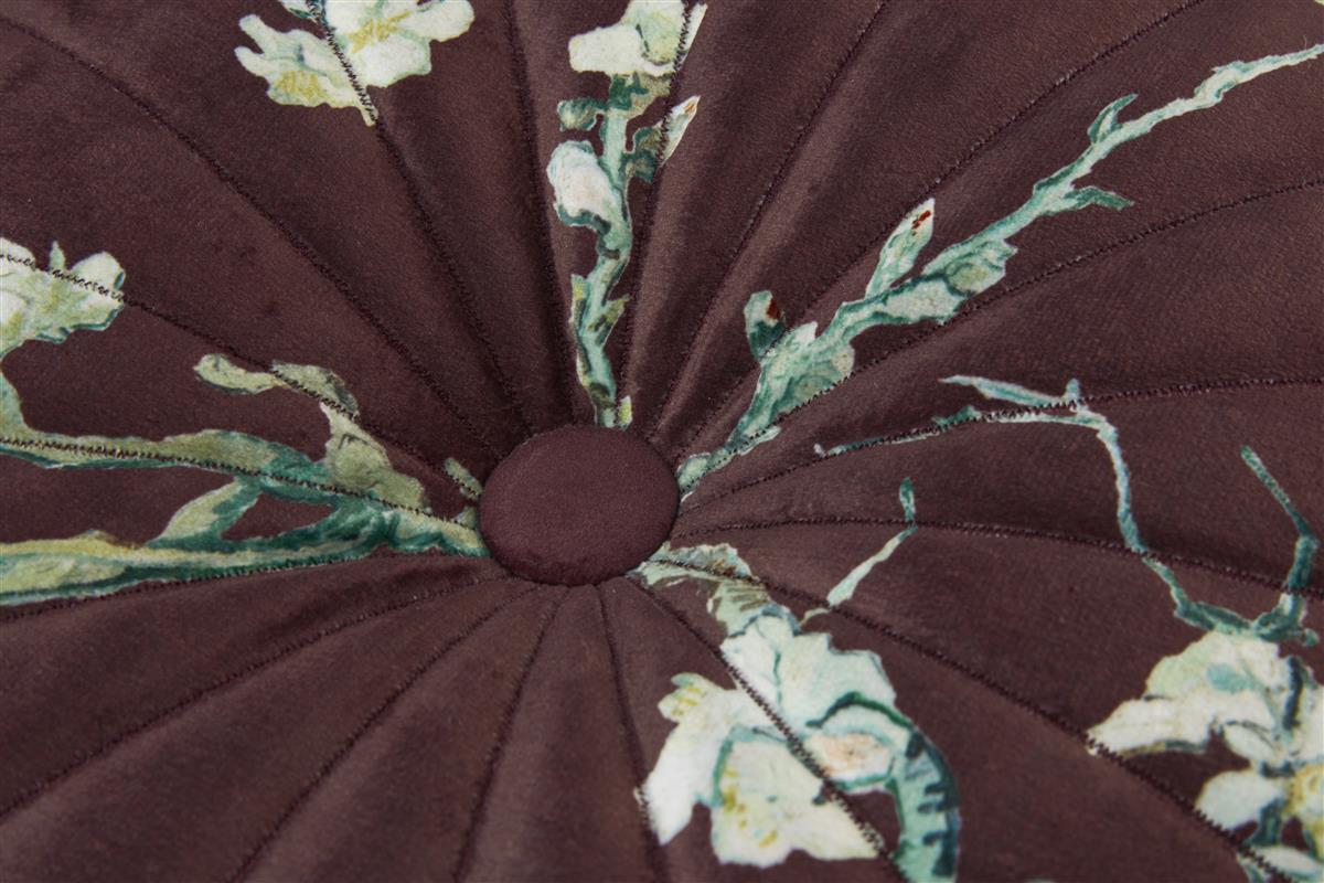Beddinghouse x Van Gogh Museum Fleurir Boule Decoratiekussen - Donker Rood