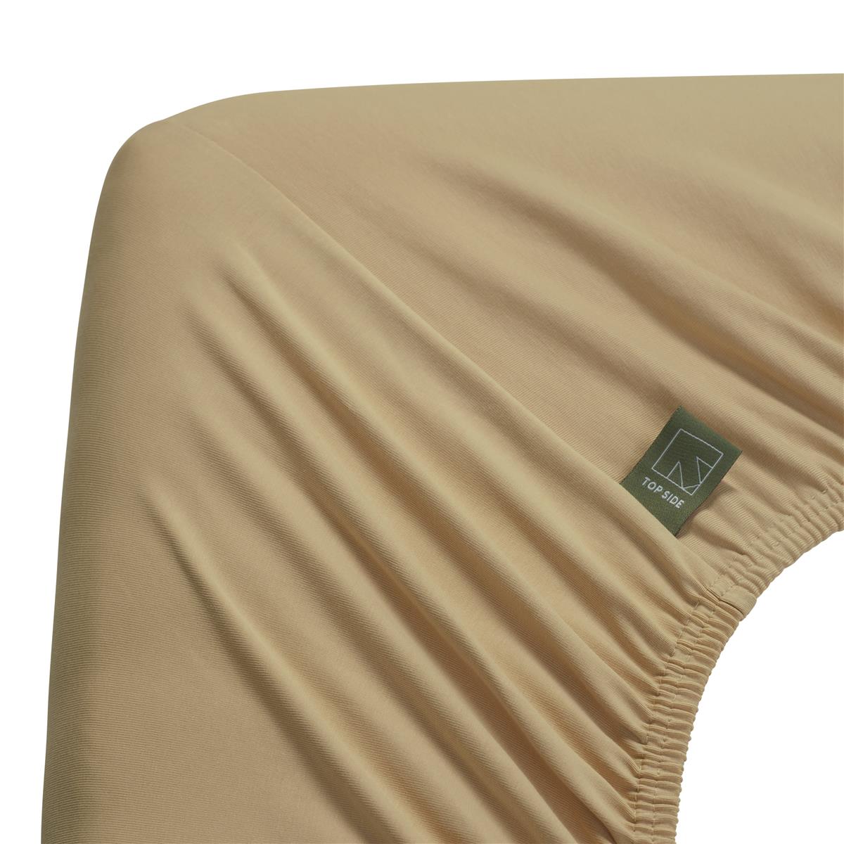Beddinghouse Dutch Design Topper Hoeslaken - Jersey Stretch - Zand