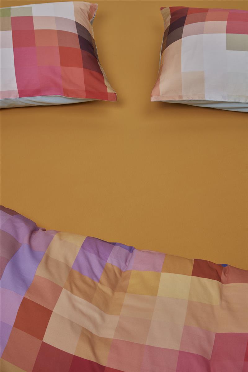 Beddinghouse Dutch Design Split Topper Fitted Sheet - Jersey Stretch - Ochre