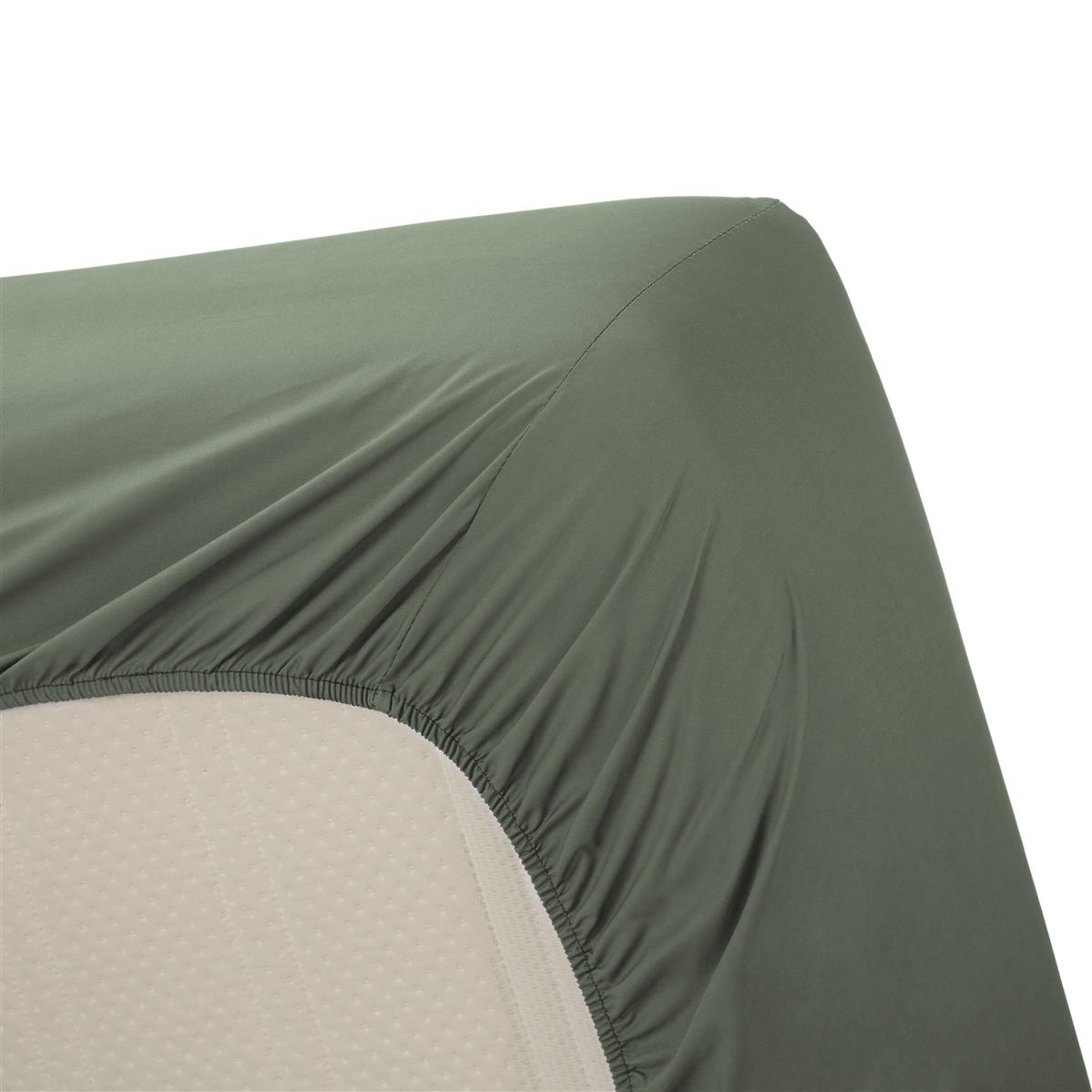 Ambiante Hoeslaken - Bamboo Cotton - Groen