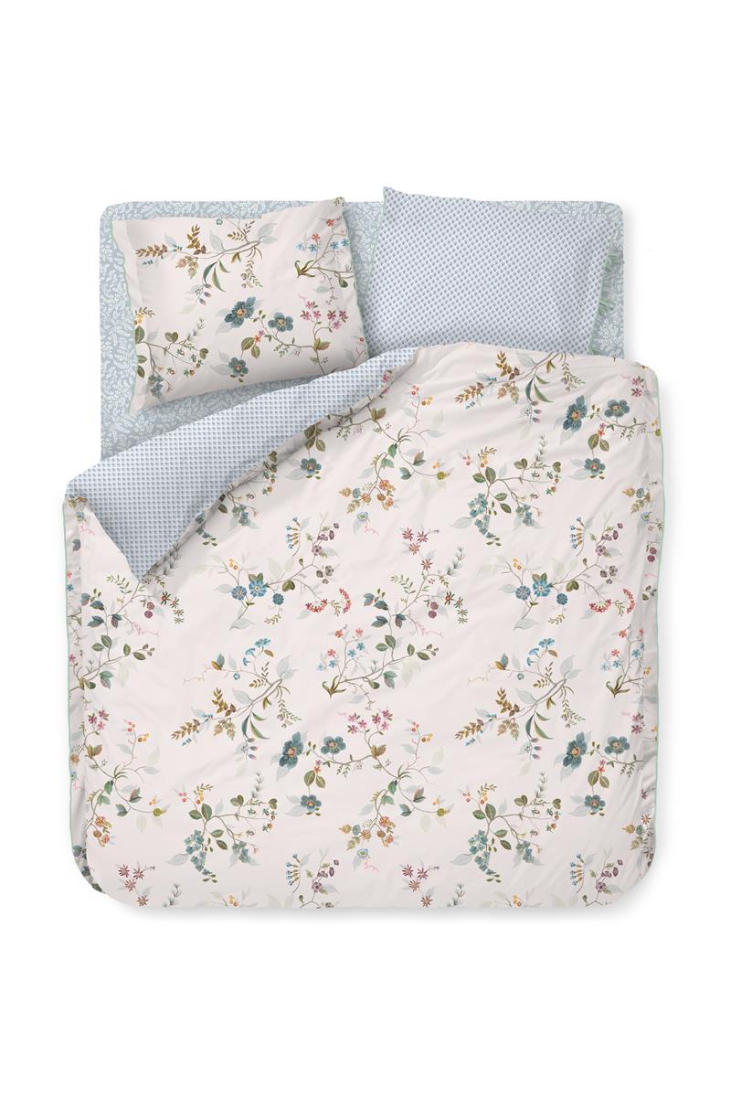 Pip Studio Kawai Flower dekbedovertrek - Wit