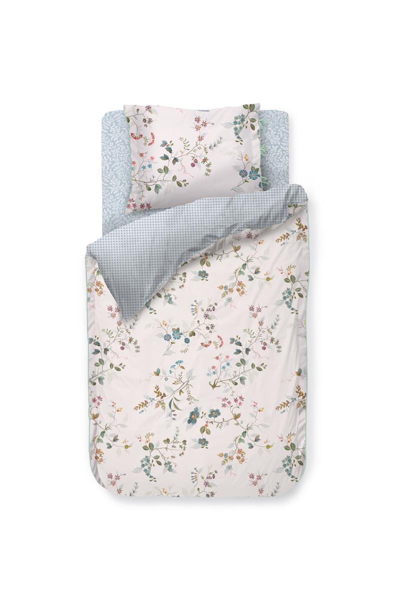Pip Studio Kawai Flower dekbedovertrek - Wit
