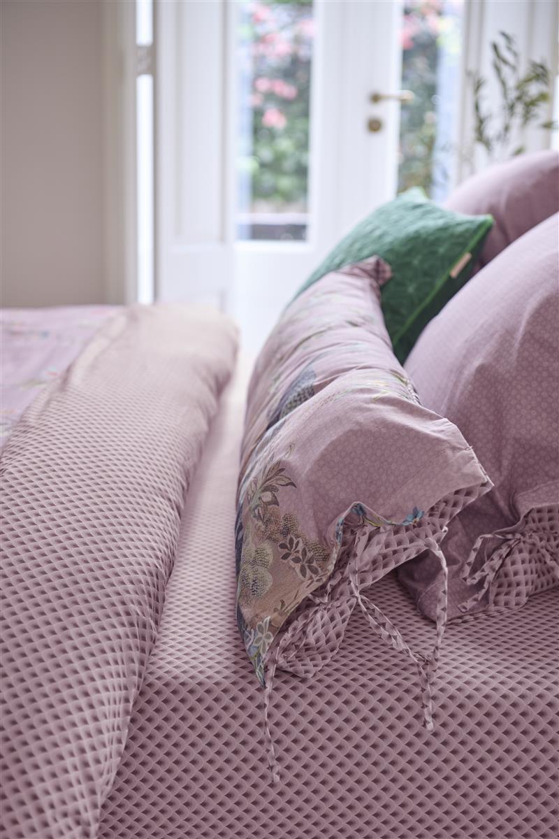 Pip Studio Hoeslaken - Percale katoen - Lichtpaars