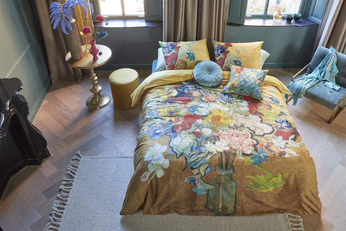Beddinghouse x Van Gogh Museum Bouquet dAnniversaire dekbedovertrek
