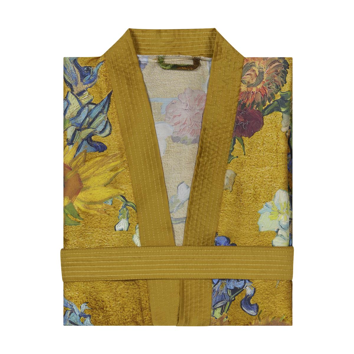 Beddinghouse x Van Gogh Museum Partout des Fleurs Kimono Kimono - Goud