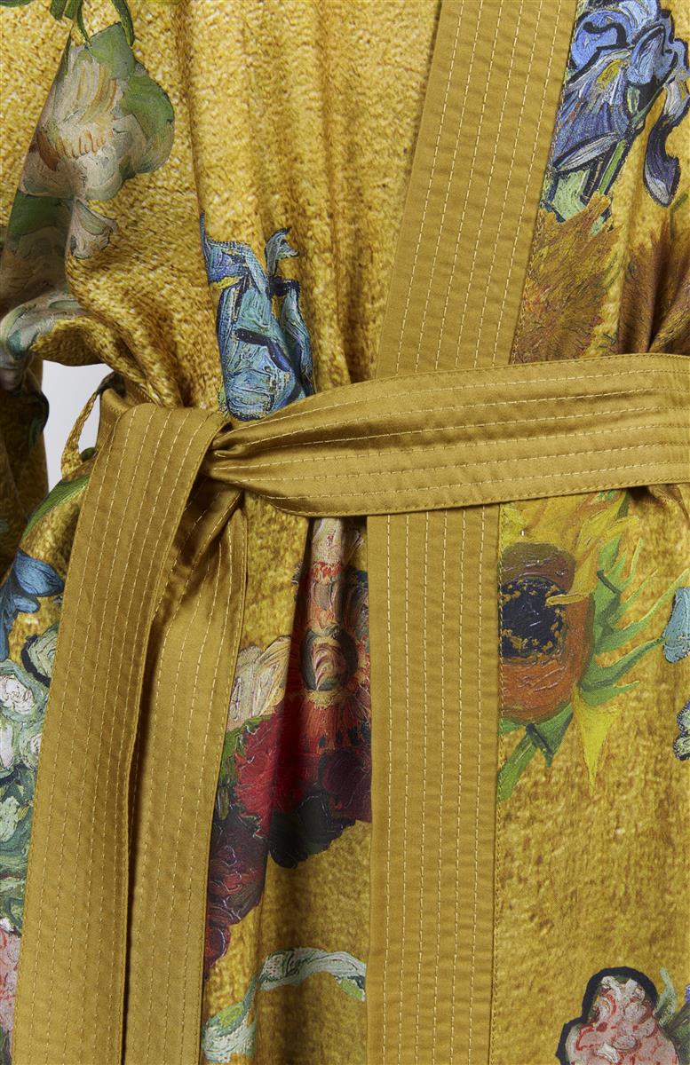 Beddinghouse x Van Gogh Museum Partout des Fleurs Kimono Kimono - Goud