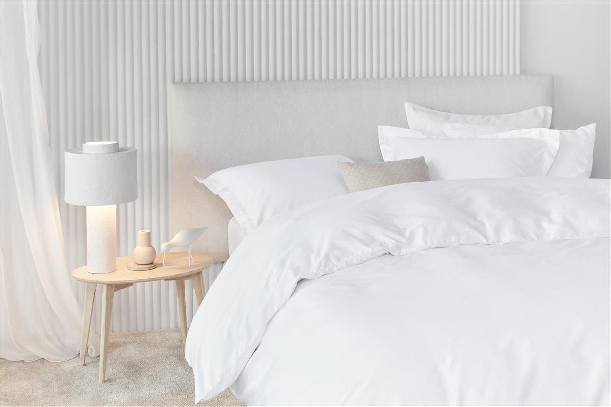 Beddinghouse Gloss dekbedovertrek - Wit