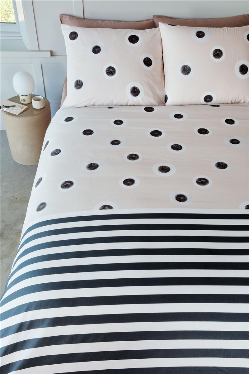 Vtwonen Stripe and Eye dekbedovertrek