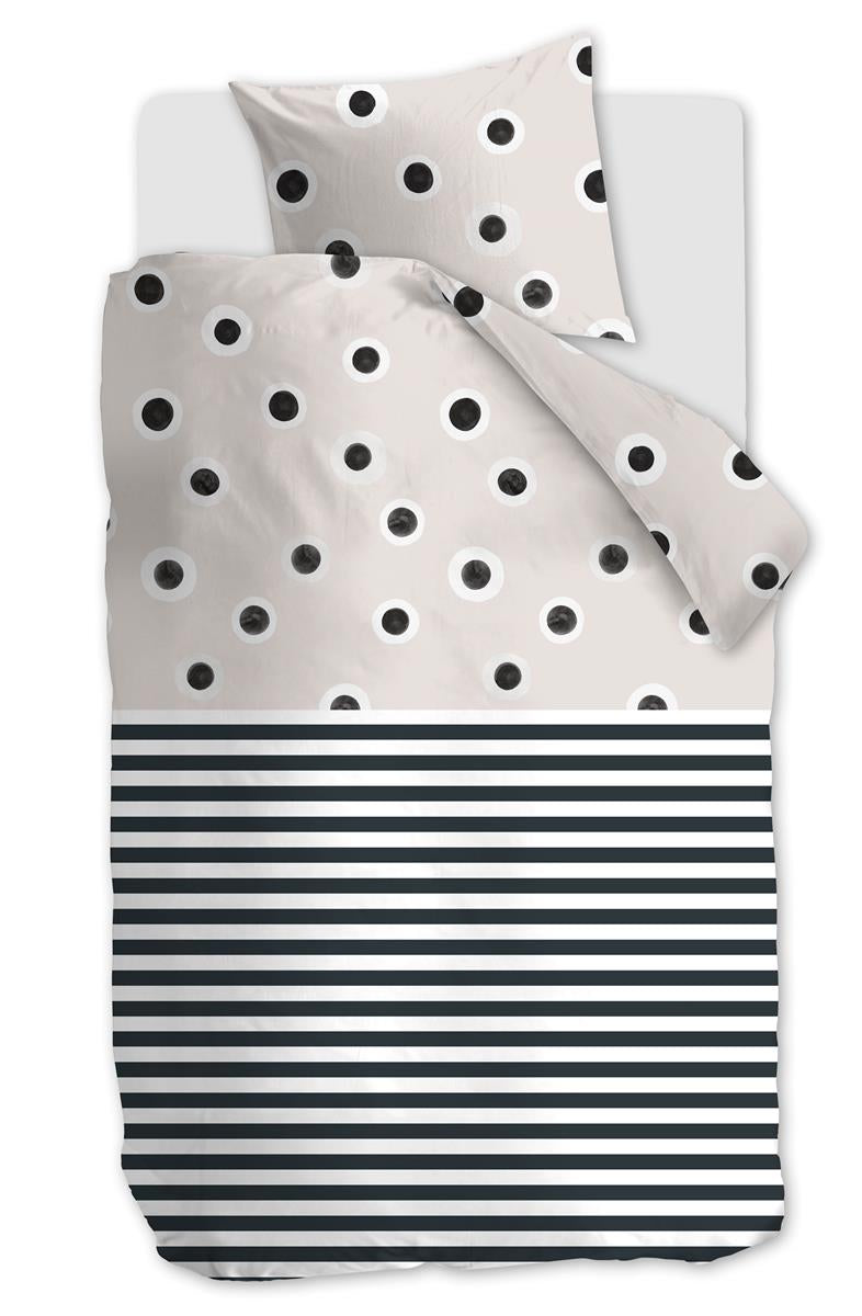 Vtwonen Stripe and Eye dekbedovertrek