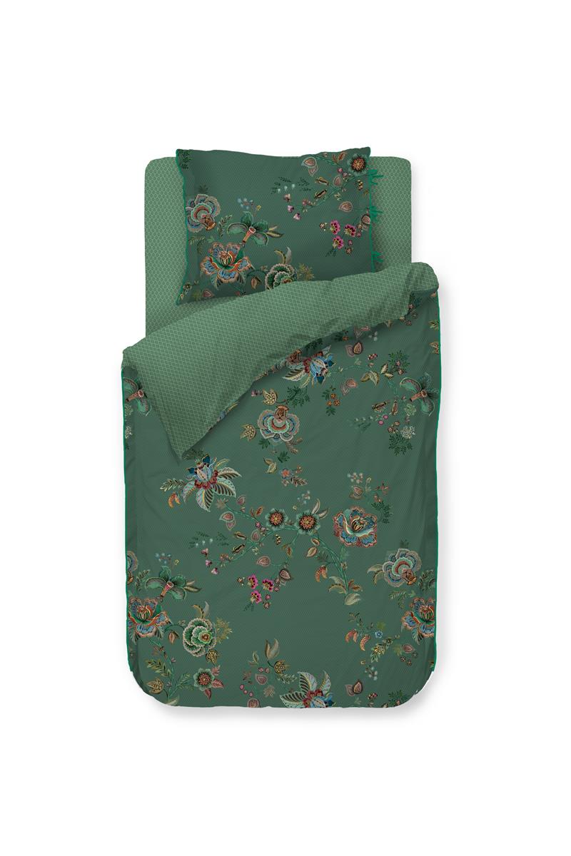 Pip Studio Cece Fiore dekbedovertrek - Groen