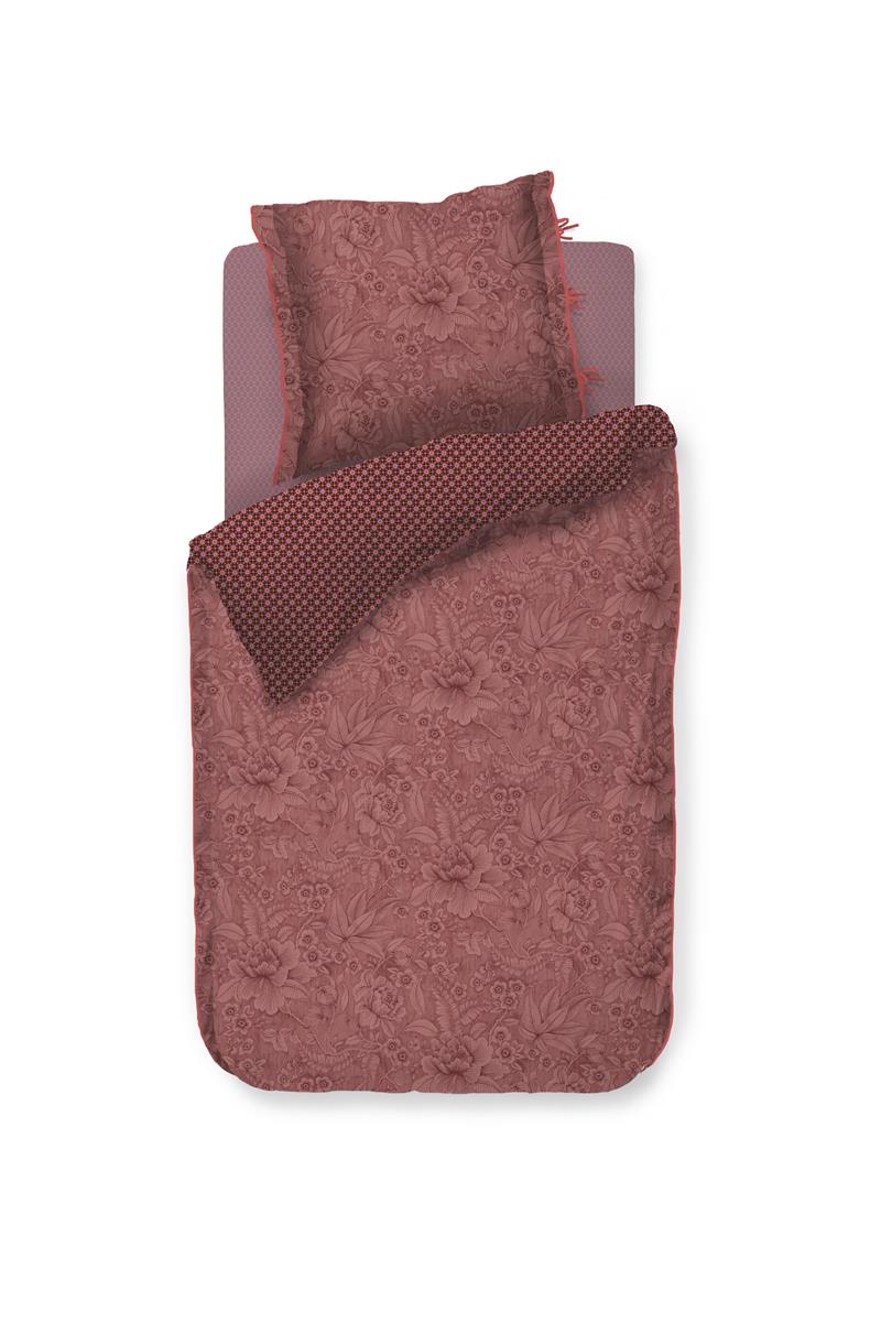 Pip Studio Casa Dei Fiori duvet cover - Stone red