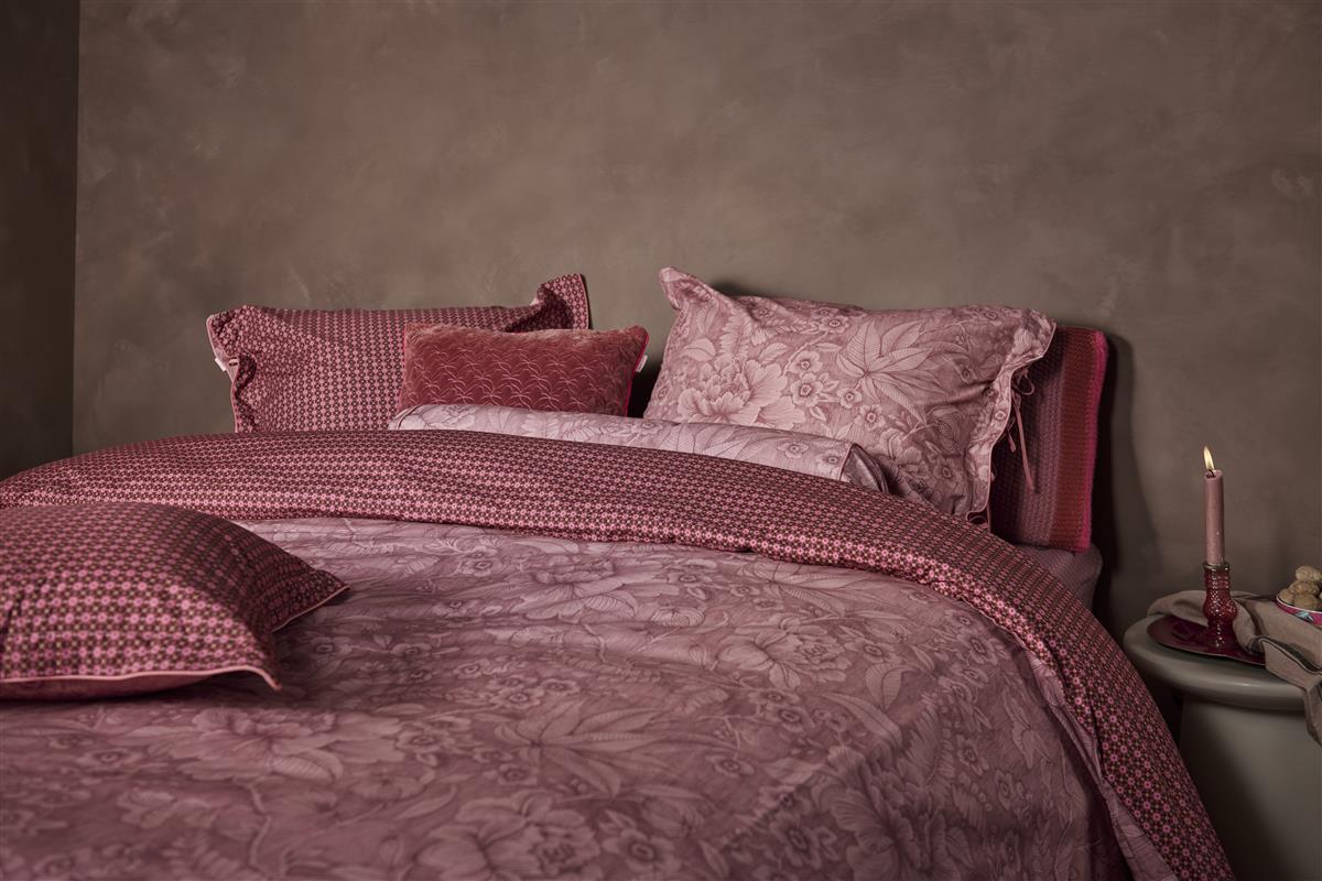 Pip Studio Casa Dei Fiori duvet cover - Stone red