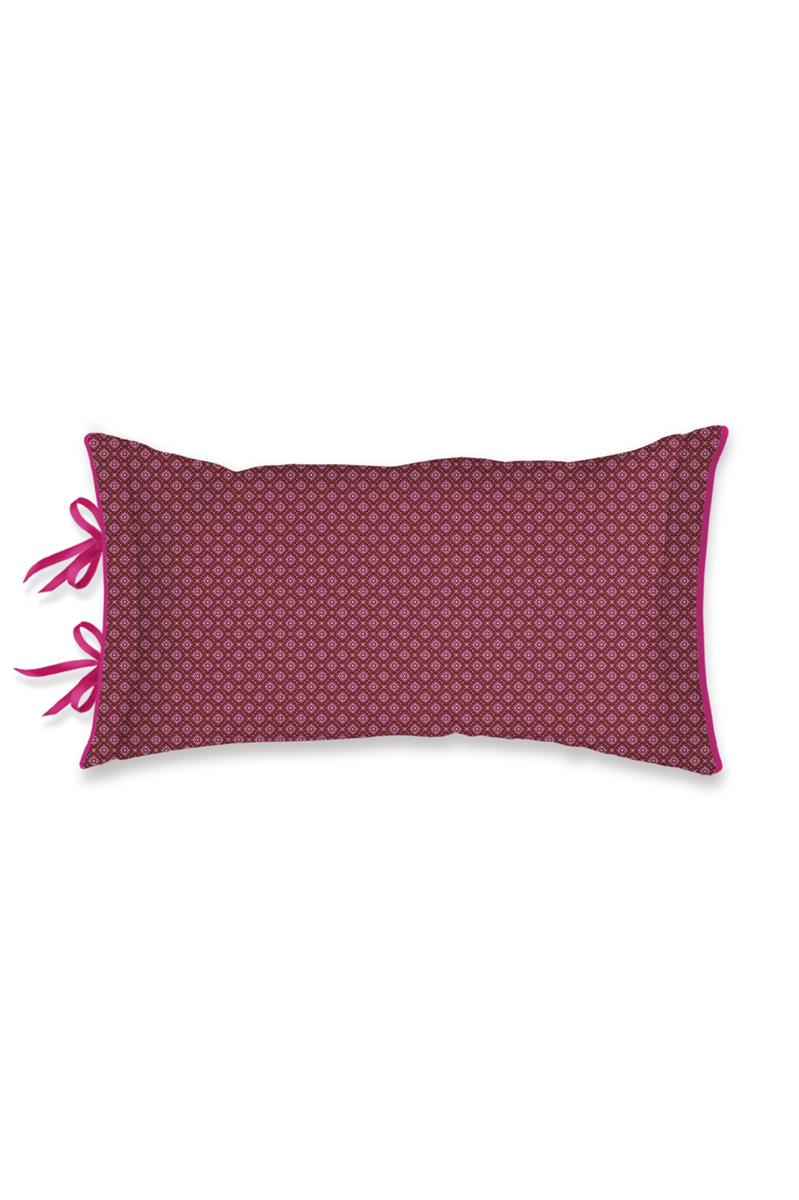 Pip Studio Tutti i Fiori Sierkussen - 35x60 cm - Donker Rood
