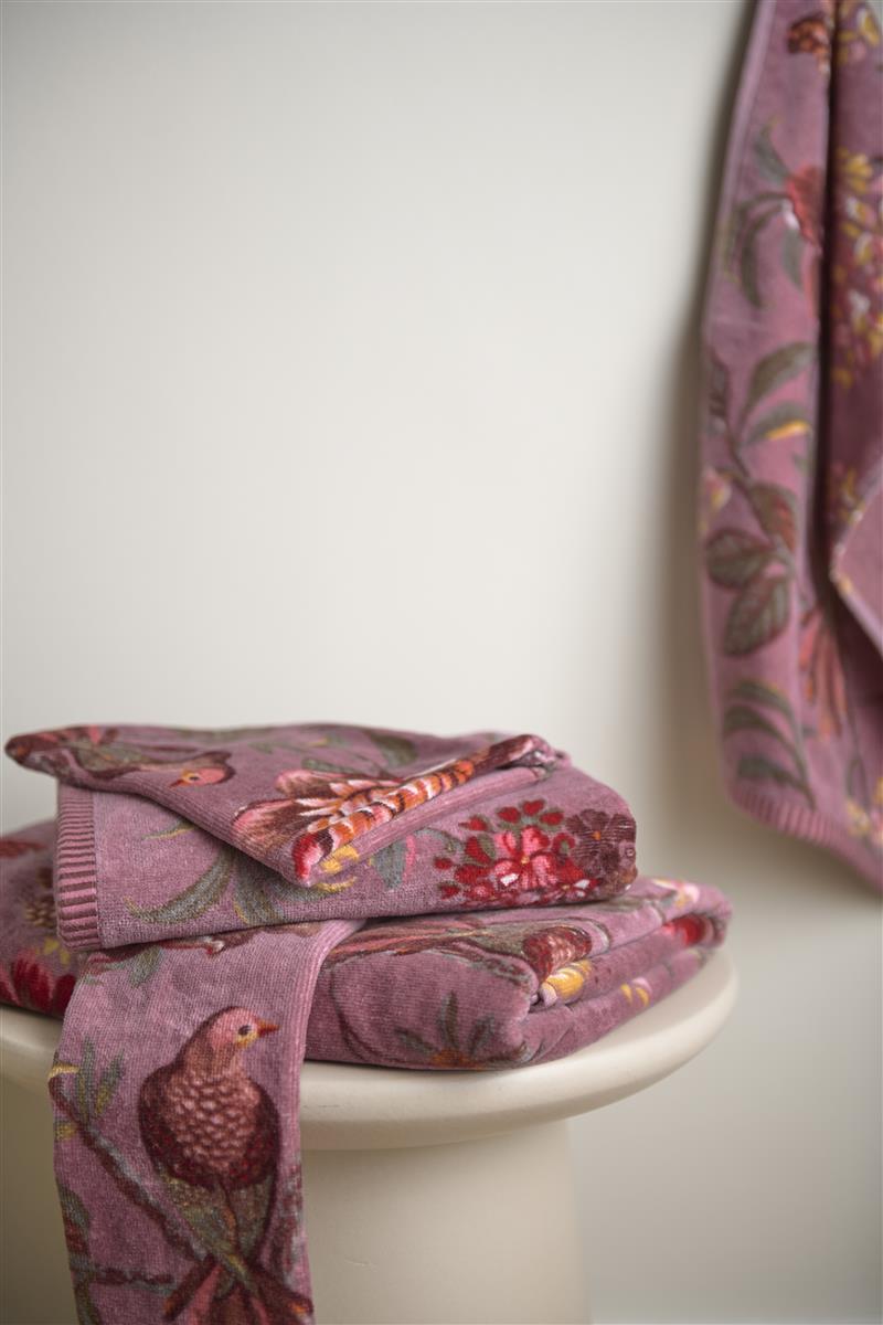 Pip Studio Secret Garden Badtextiel - Lichtpaars