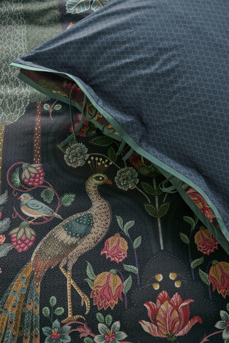 Pip Studio Pavoni dekbedovertrek - Donker Blauw