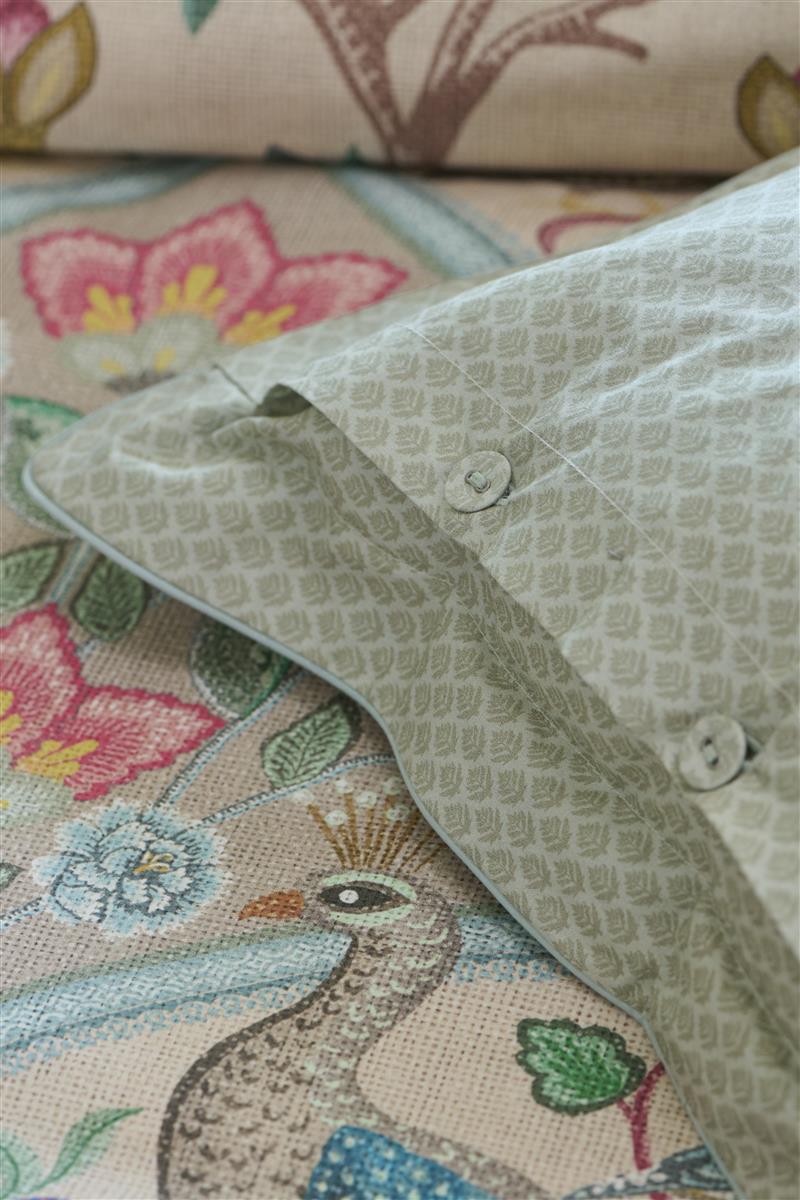 Pip Studio Pavoni Square Sierkussen - 45x45 cm - Gebroken wit