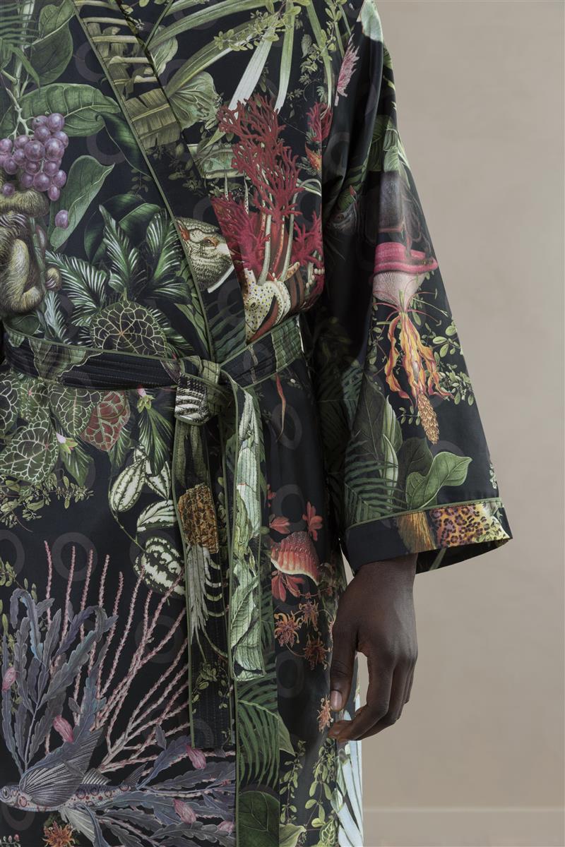 BEAUTIFUL Menagerie Kimono Kimono - Raven