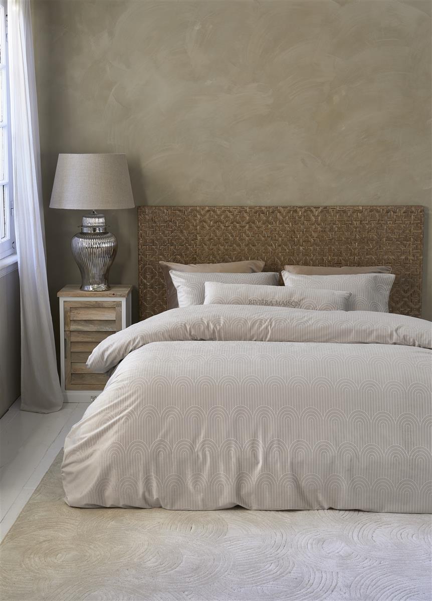 Riviera Maison Cecelia duvet cover - Sand