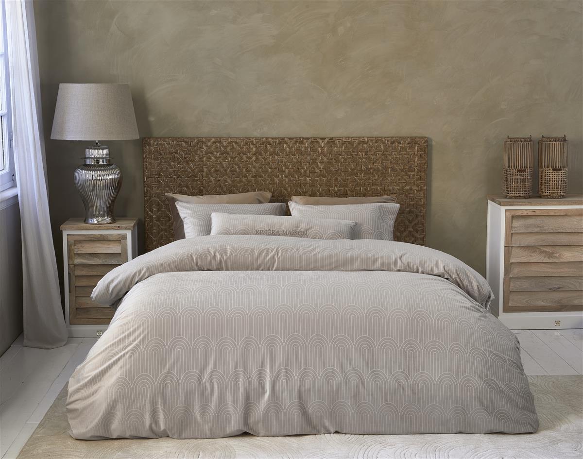 Riviera Maison Cecelia duvet cover - Sand