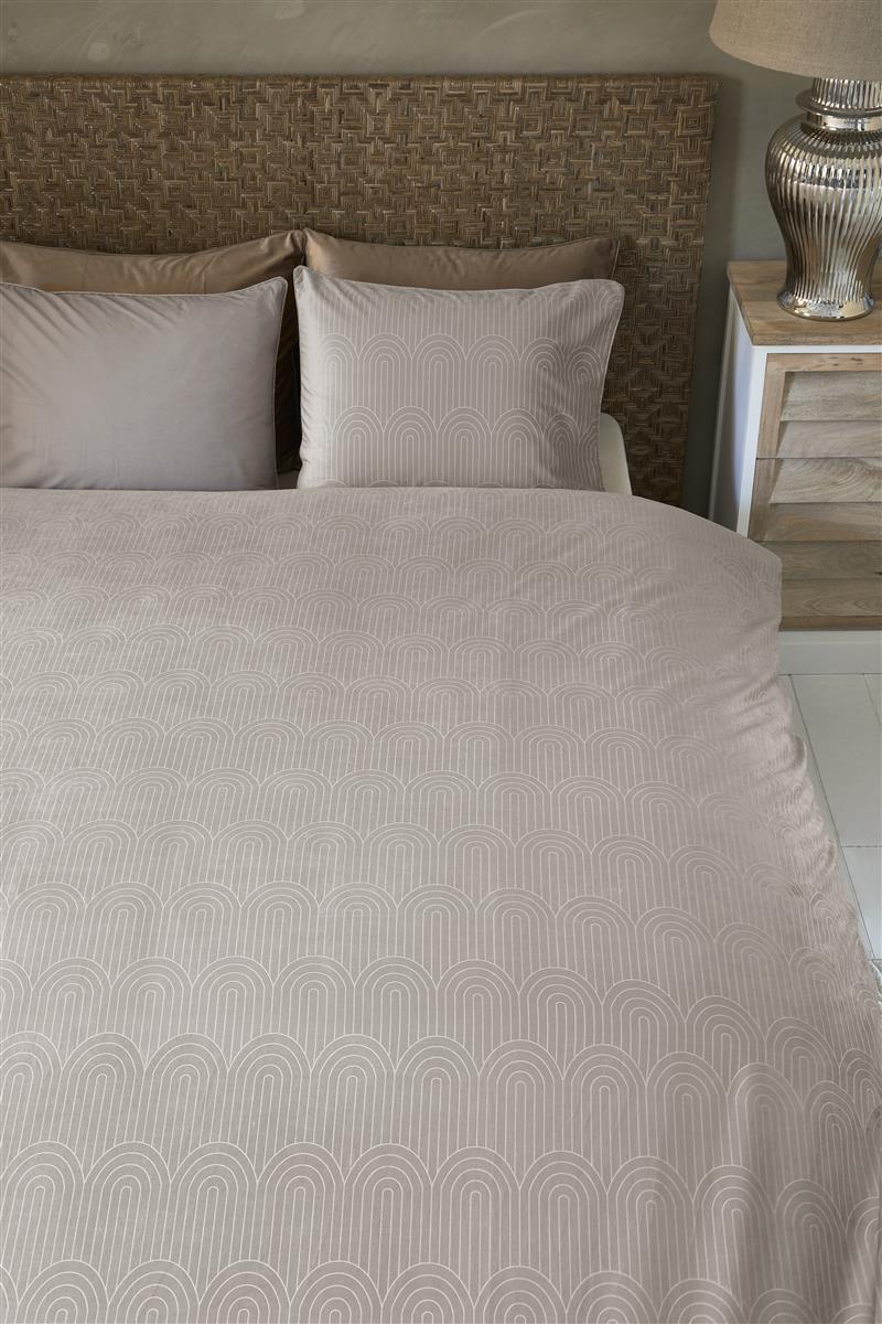 Riviera Maison Cecelia duvet cover - Sand