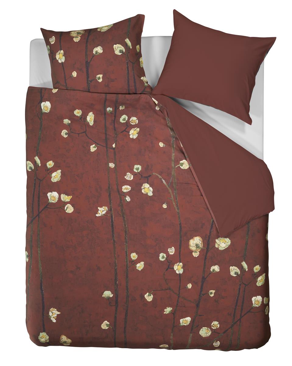 Beddinghouse x Van Gogh Museum Plum Blossoms duvet cover - Red
