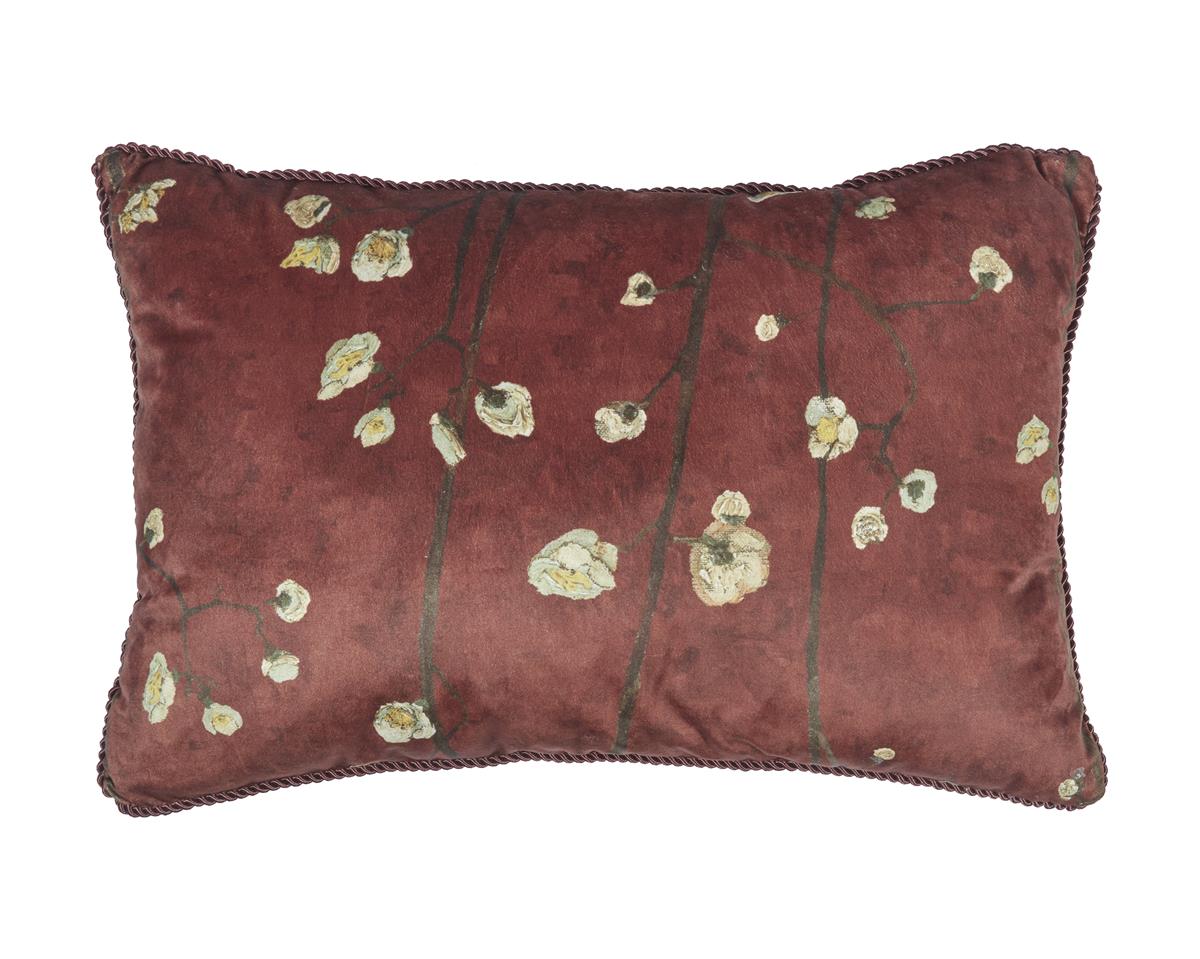 Beddinghouse x Van Gogh Museum Plum Blossoms Sierkussen - 40x60 cm - Rood
