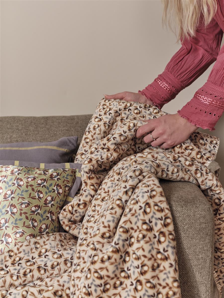 KAAT Amsterdam Felien Plaid - 130x170 - Naturel