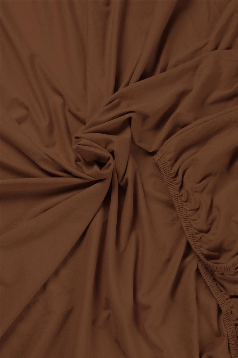 Beddinghouse Fitted Sheet - Jersey - Stone Red