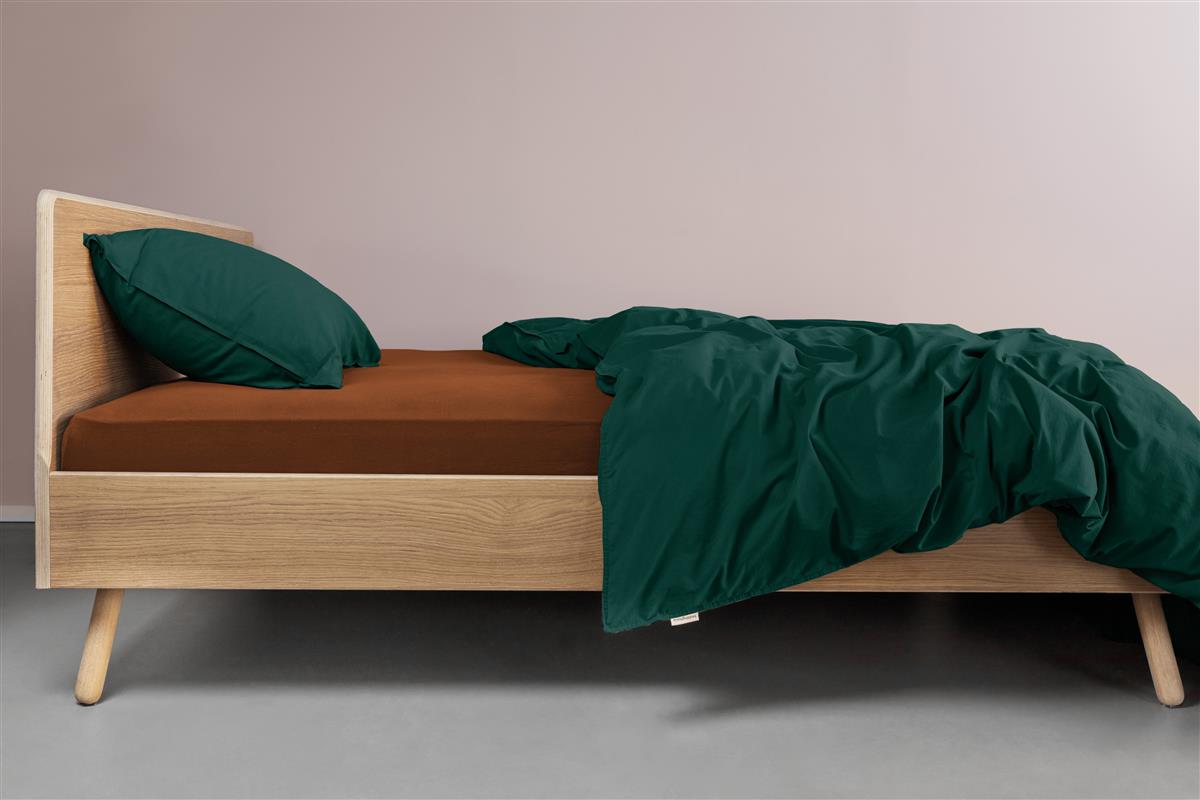 Beddinghouse Topper Hoeslaken - Jersey - Steenrood