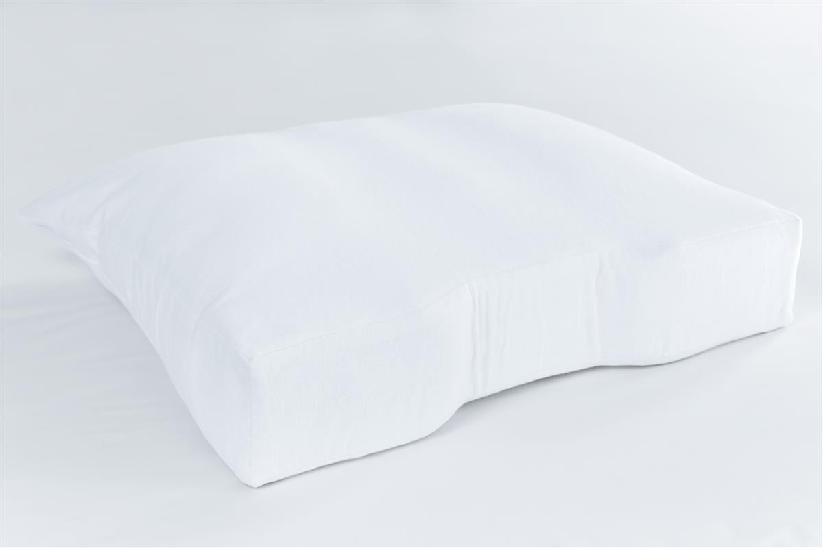 Silvana Support Molton Shoulder Contour Kussensloop - Wit - 50x70 cm