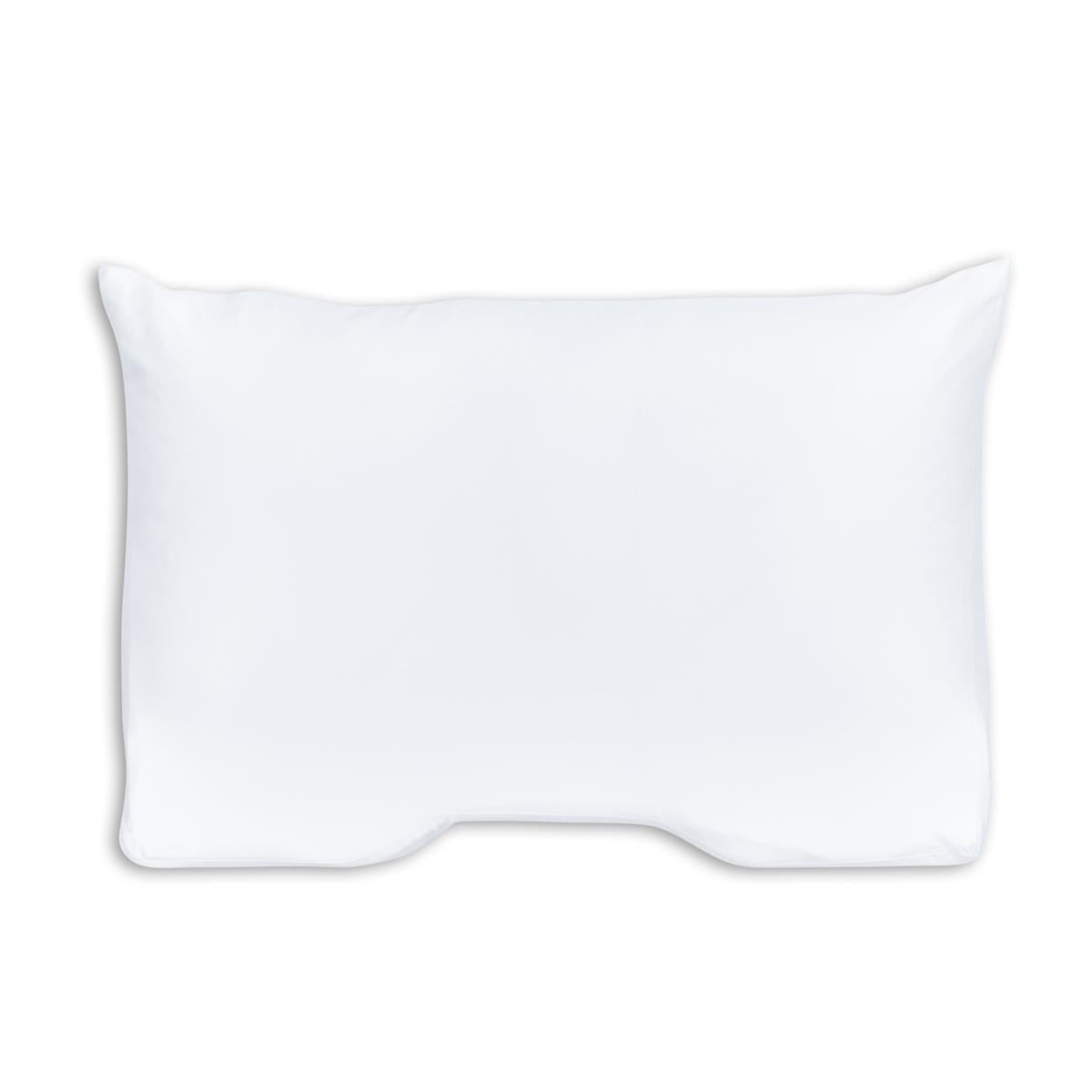 Silvana Support Satin Shoulder Contour Kussensloop - Wit - 50x70 cm