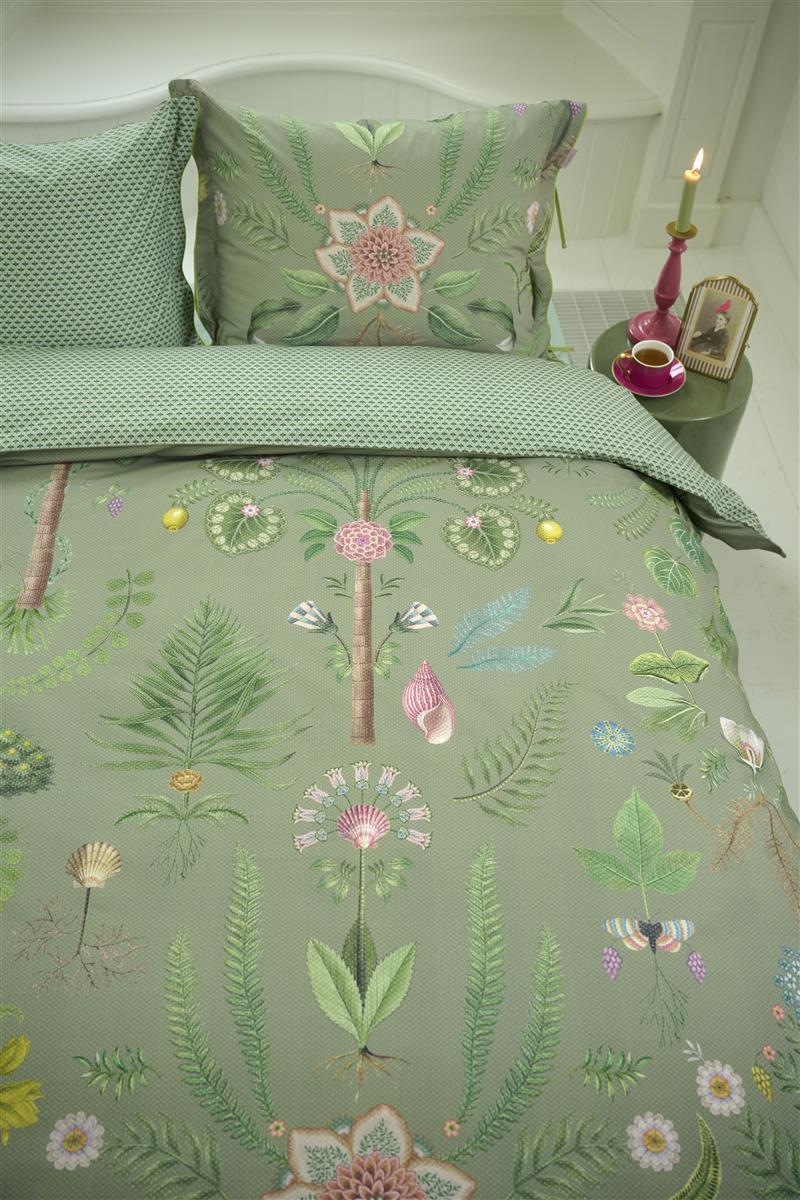 Pip Studio Bamboleo Duvet Cover - Green
