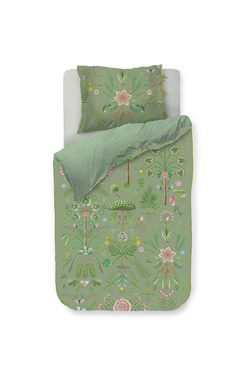 Pip Studio Bamboleo Duvet Cover - Green