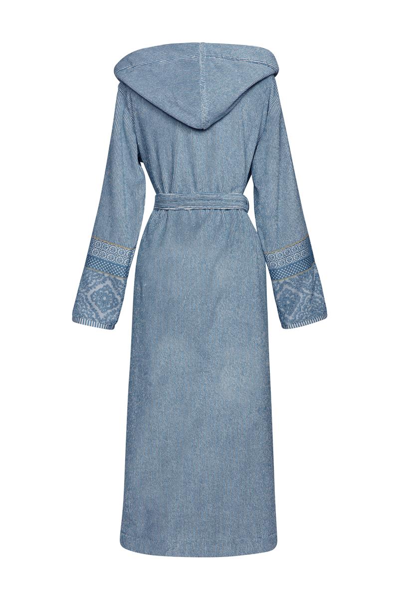 Pip Studio Soft Zellige Badjas - Blauw Grijs