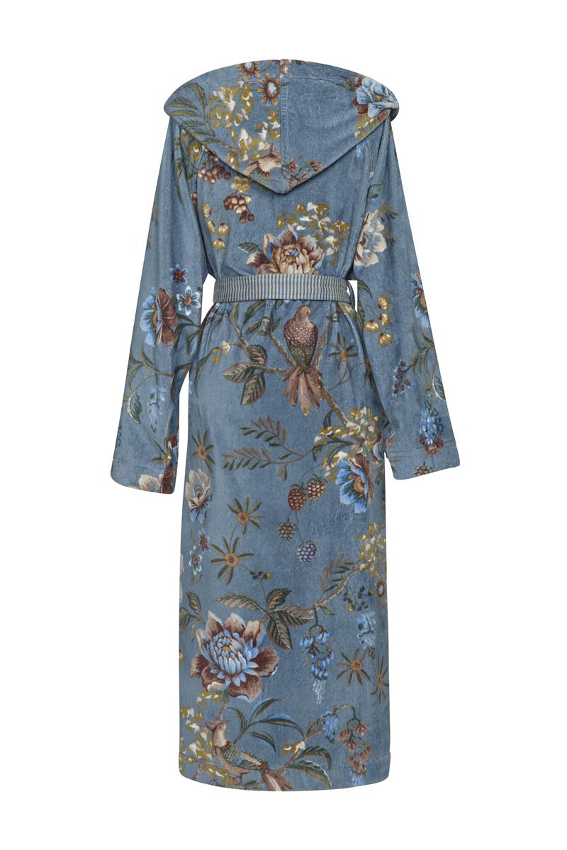 Pip Studio Secret Garden Badjas - Blauw