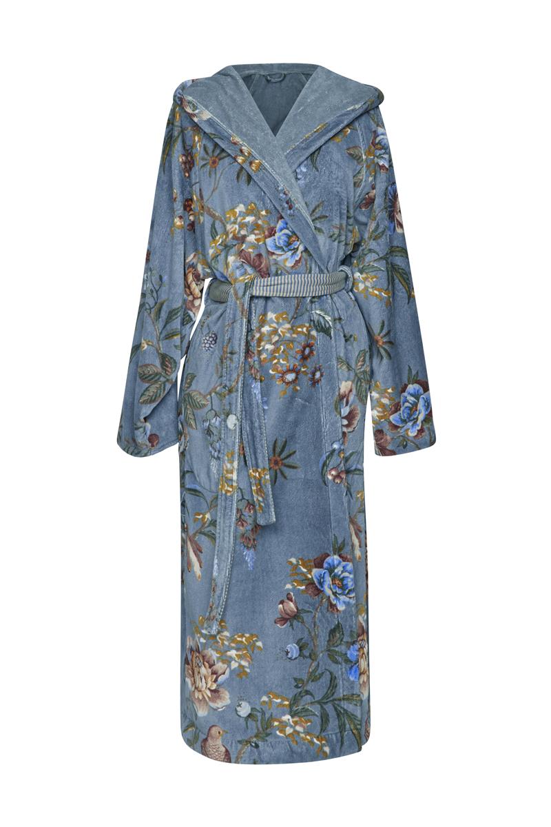 Pip Studio Secret Garden Badjas - Blauw