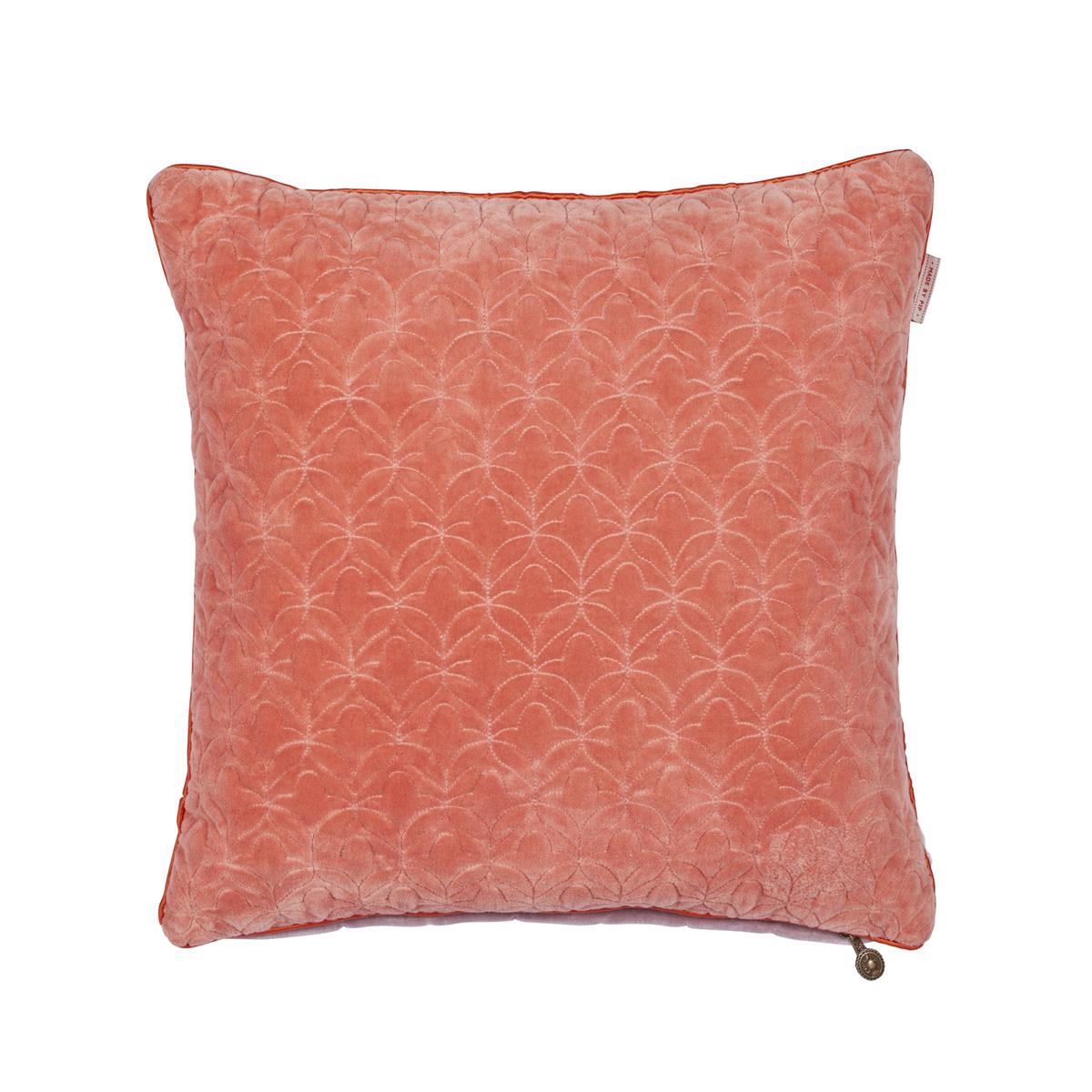 Pip Studio Quilty Dreams Decoratiekussen - Koraalrood