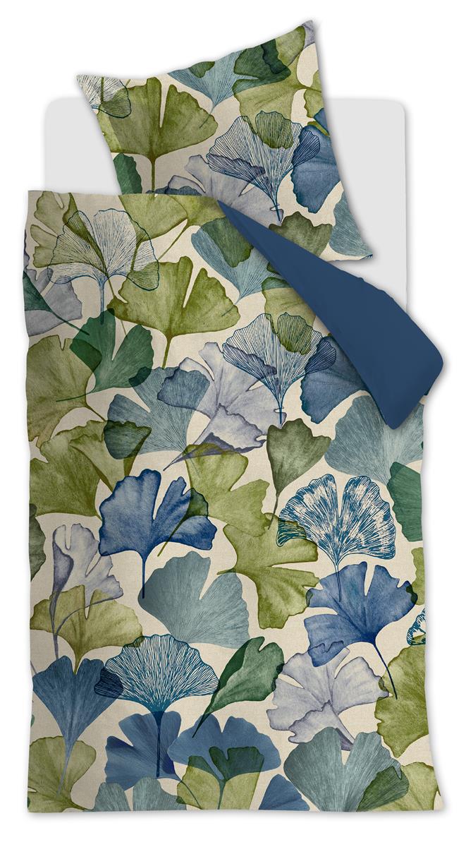 Beddinghouse Sue dekbedovertrek - Blauw Groen