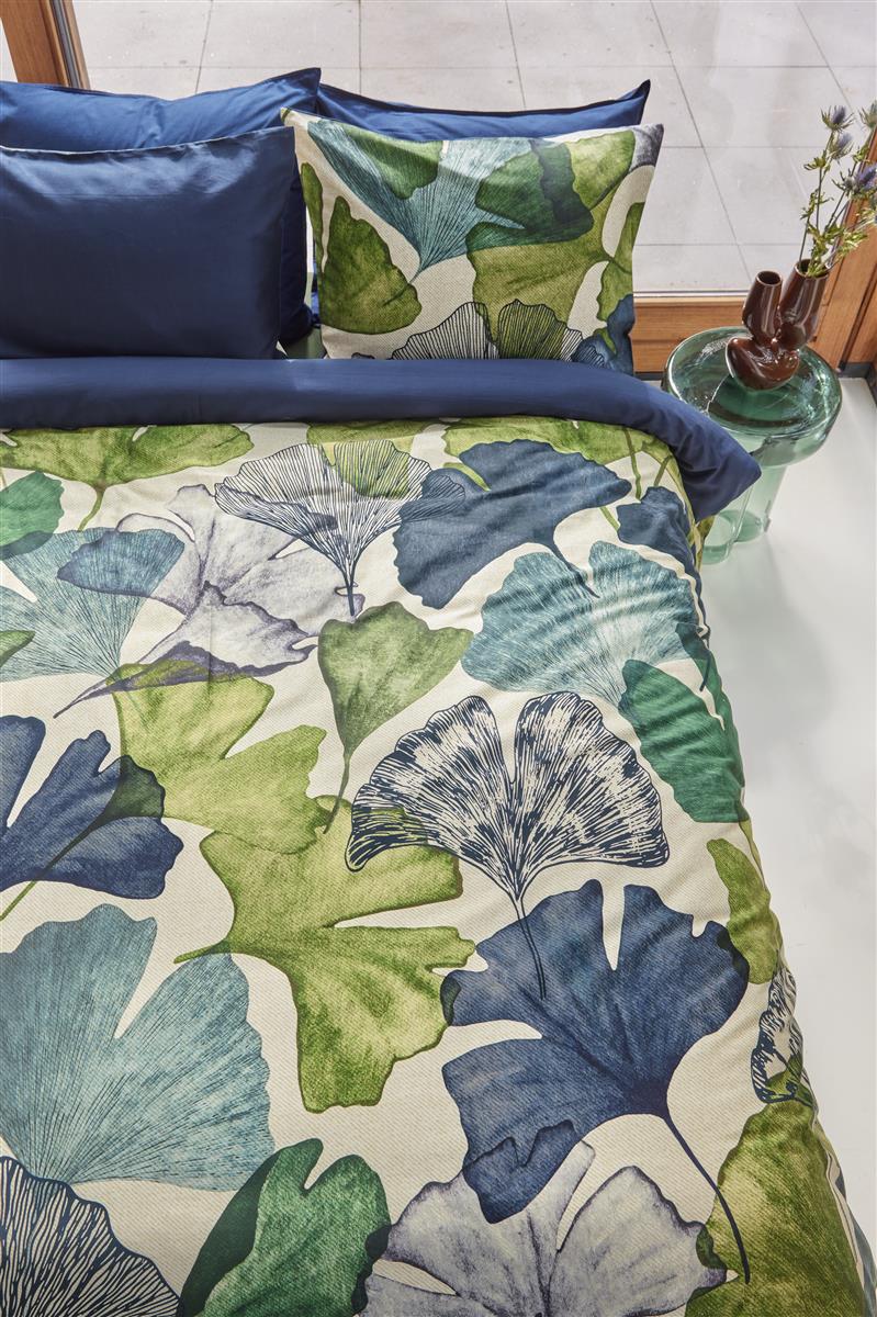 Beddinghouse Sue dekbedovertrek - Blauw Groen