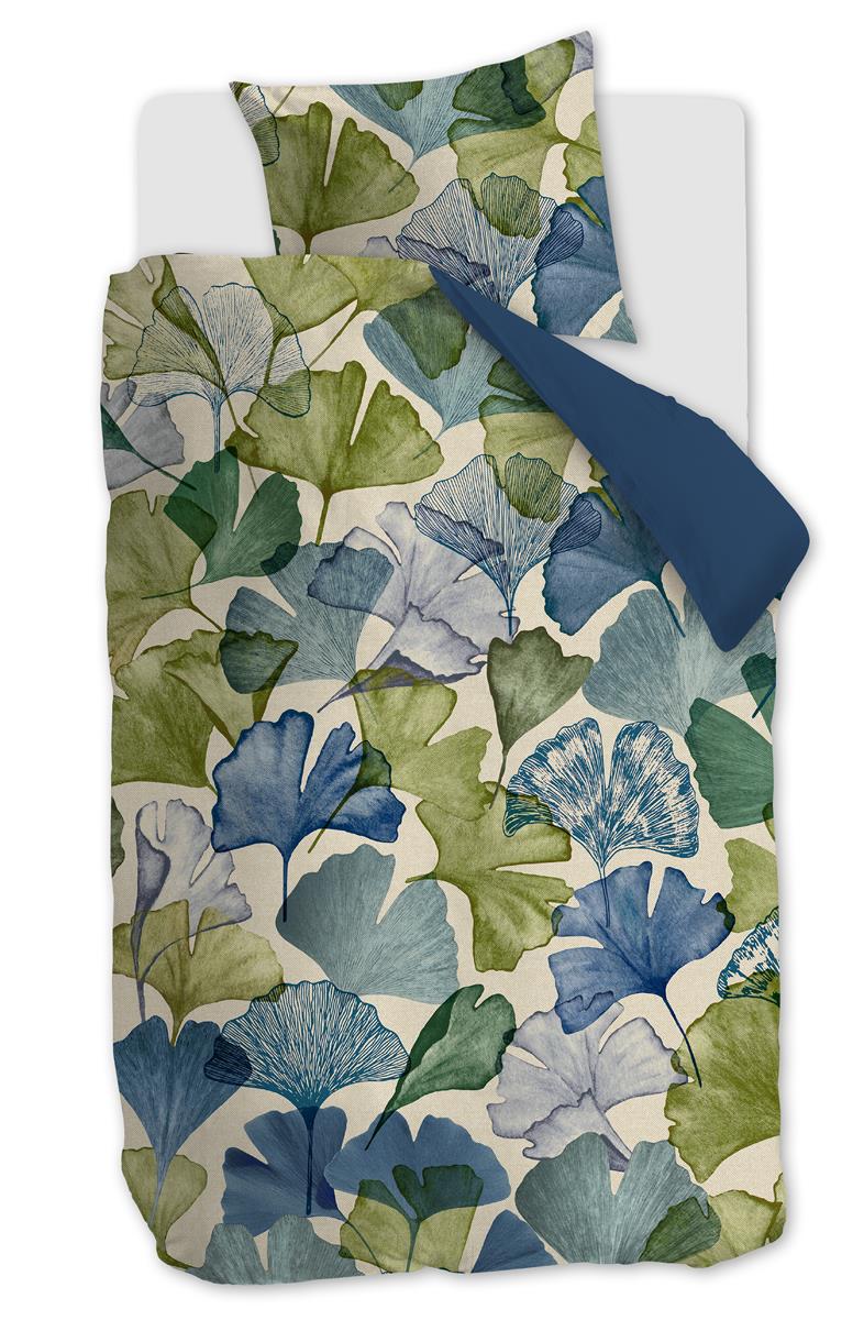 Beddinghouse Sue dekbedovertrek - Blauw Groen