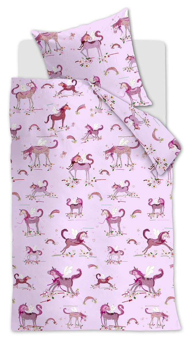 Beddinghouse Kids Unicorn Paradise dekbedovertrek - Roze