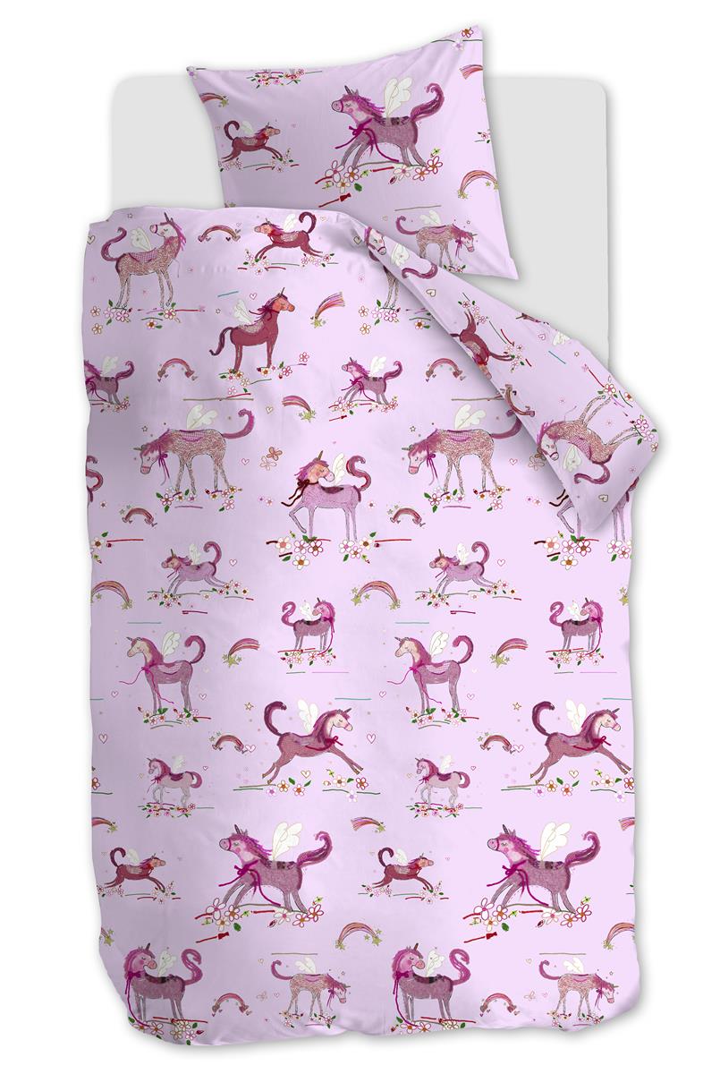 Beddinghouse Kids Unicorn Paradise dekbedovertrek - Roze