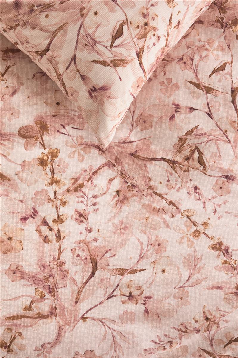 Riviera Maison Blushing Blooms dekbedovertrek - Roze