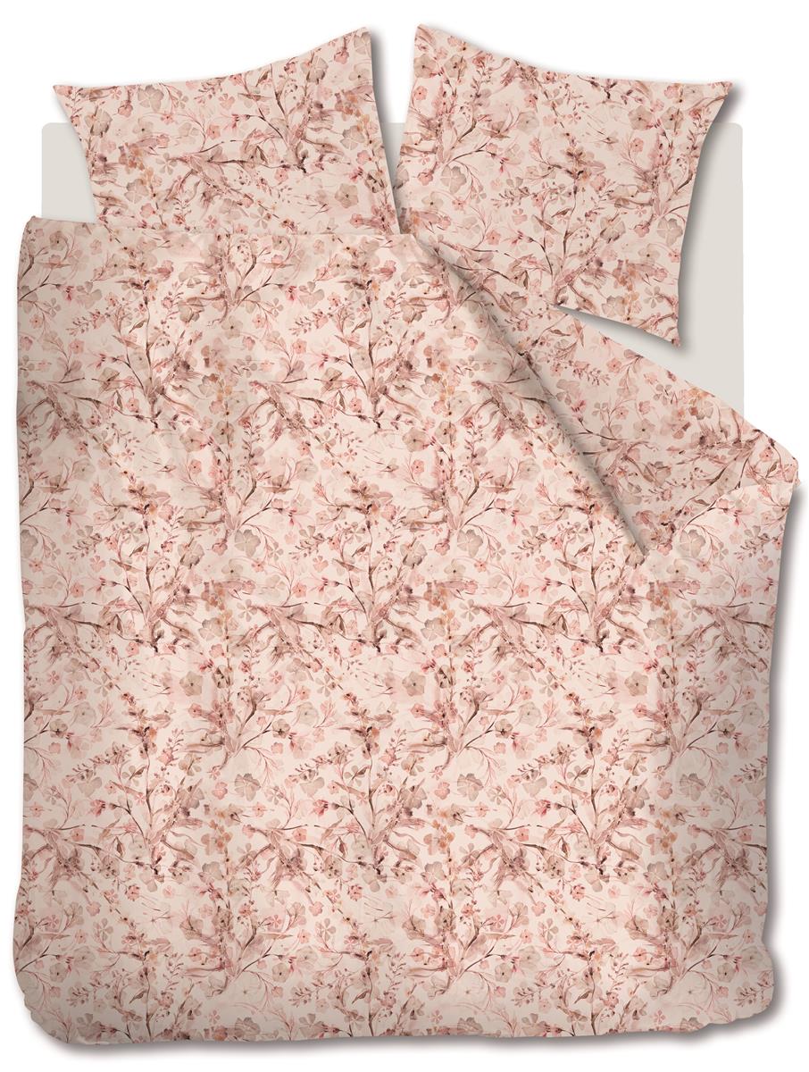 Riviera Maison Blushing Blooms dekbedovertrek - Roze