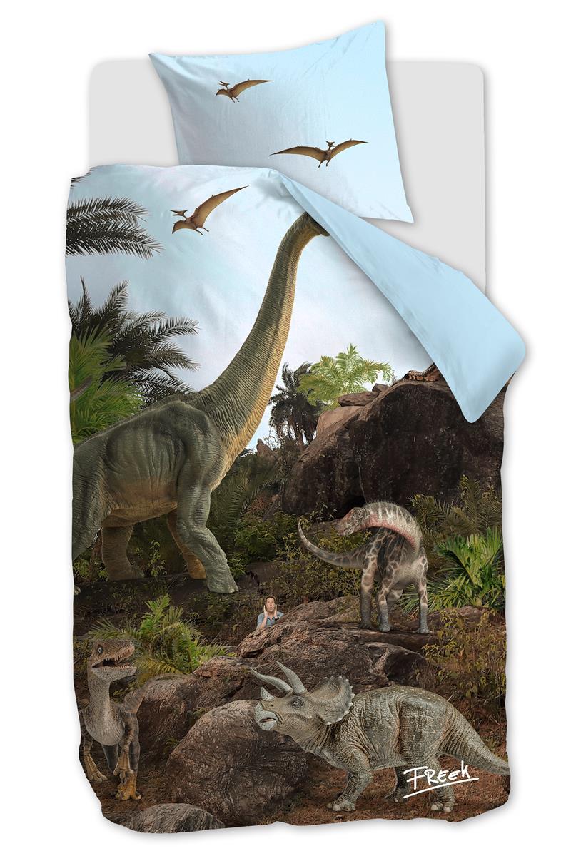FREEK VONK Brave Dinos duvet cover - Natural